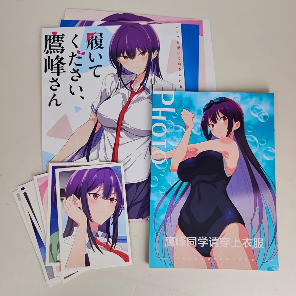 Please Put Them On, Takamine-san,haite Kudasai Takamine-san Photo Art Book Collection Anime Fan Art Book Album Characters Card