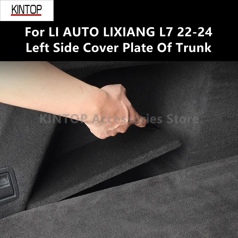 

For LI AUTO LIXIANG L7 22-24 Left Side Cover Plate Of Trunk,Interior Storage Modification Accessories Refit