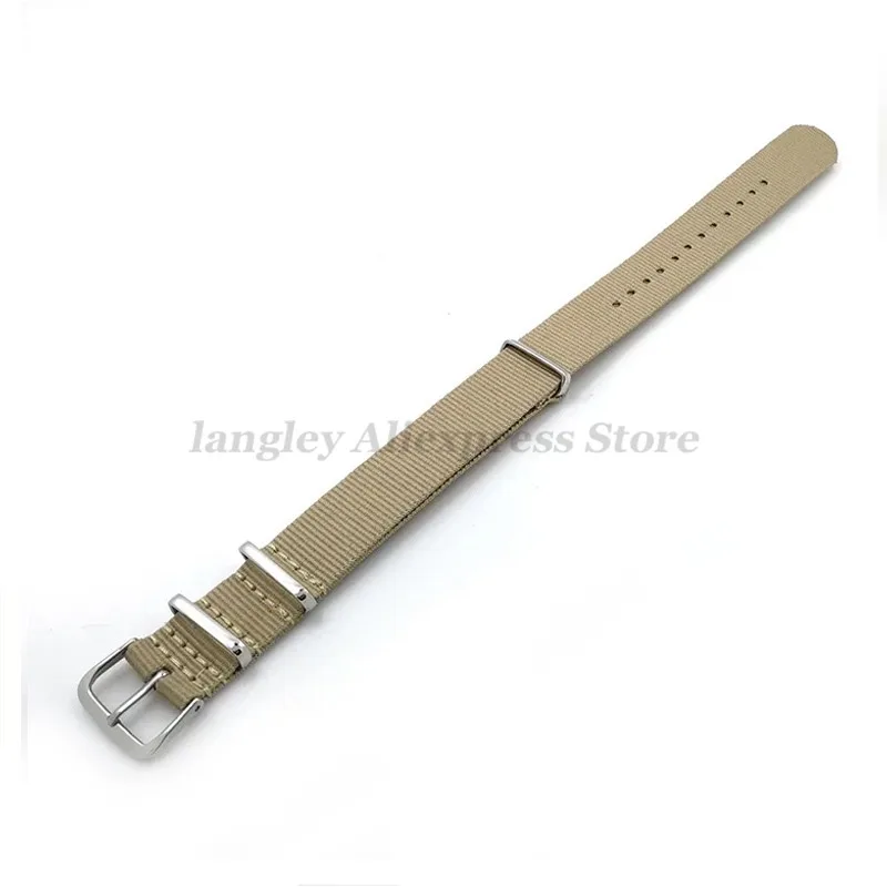 Weave Strap 12mm 14mm 16mm 18mm 20mm 22mm 24mm Sports Watch Strap Fabric Nylon Watch band Steel Buckle Belt Watch Bands