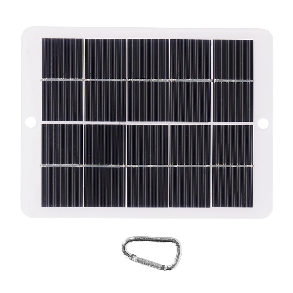 

3W 5V USB Solar Panel Charger Cell Phone Charging Polysilicon Travel DIY Charger Generator Power Bank USB Solar Panel