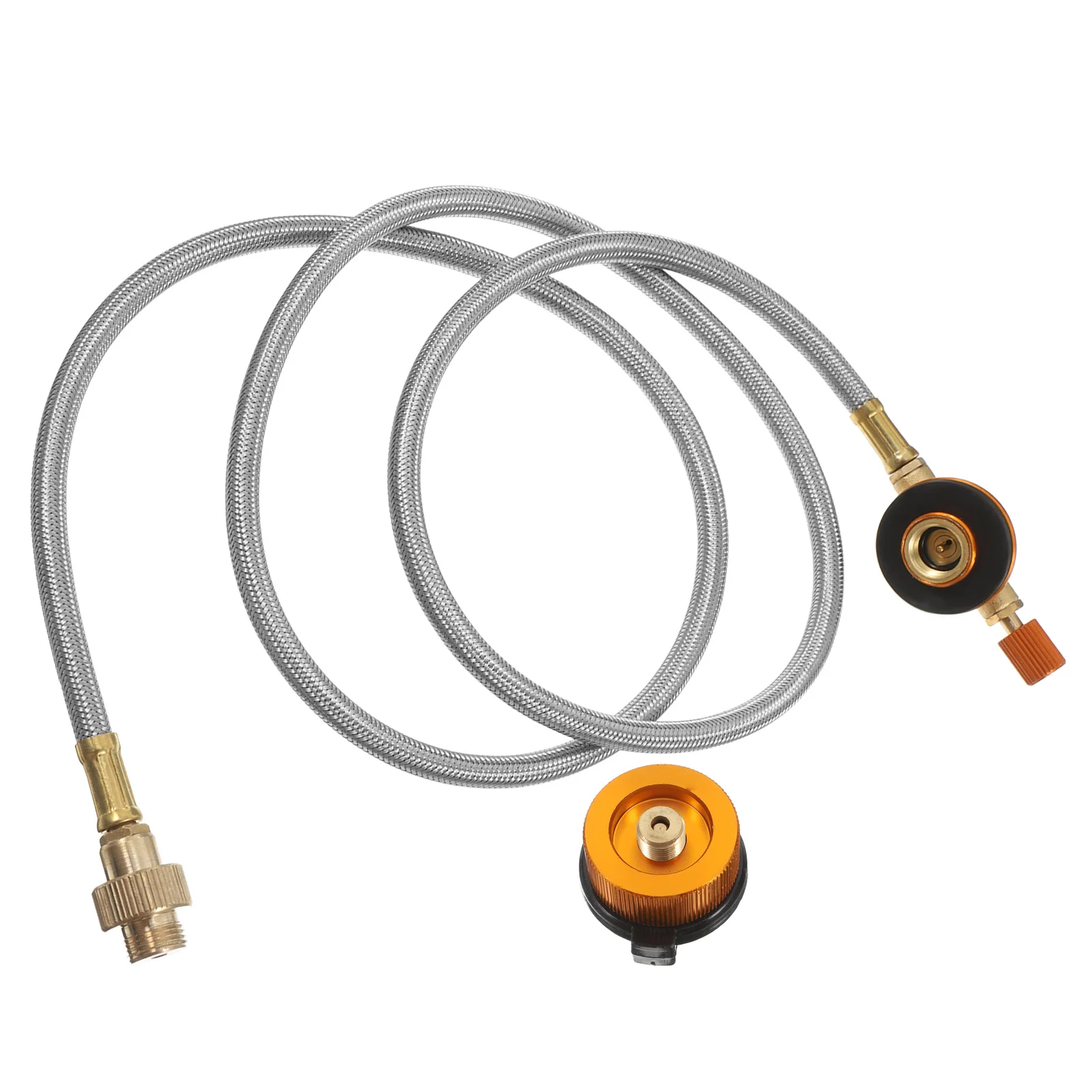 

1pcs Universal Propane Hose Camping Gas Tank Refill Adapter Griddle Extension Hose Portable Grill Regulator Tabletop Gas Stove
