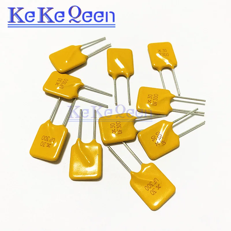 100PCS/LOT RUEF300 PPTC Self Recovery Fuse X30UF300 30V 3A 3000MA PolySwitch PTC Devices