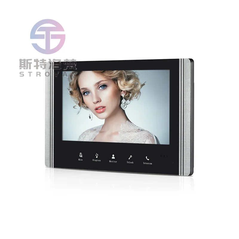 Simple Video Doorbell Intercom 4-wire Intercom Video Two-way Video Doorbell Intercom Waterproof