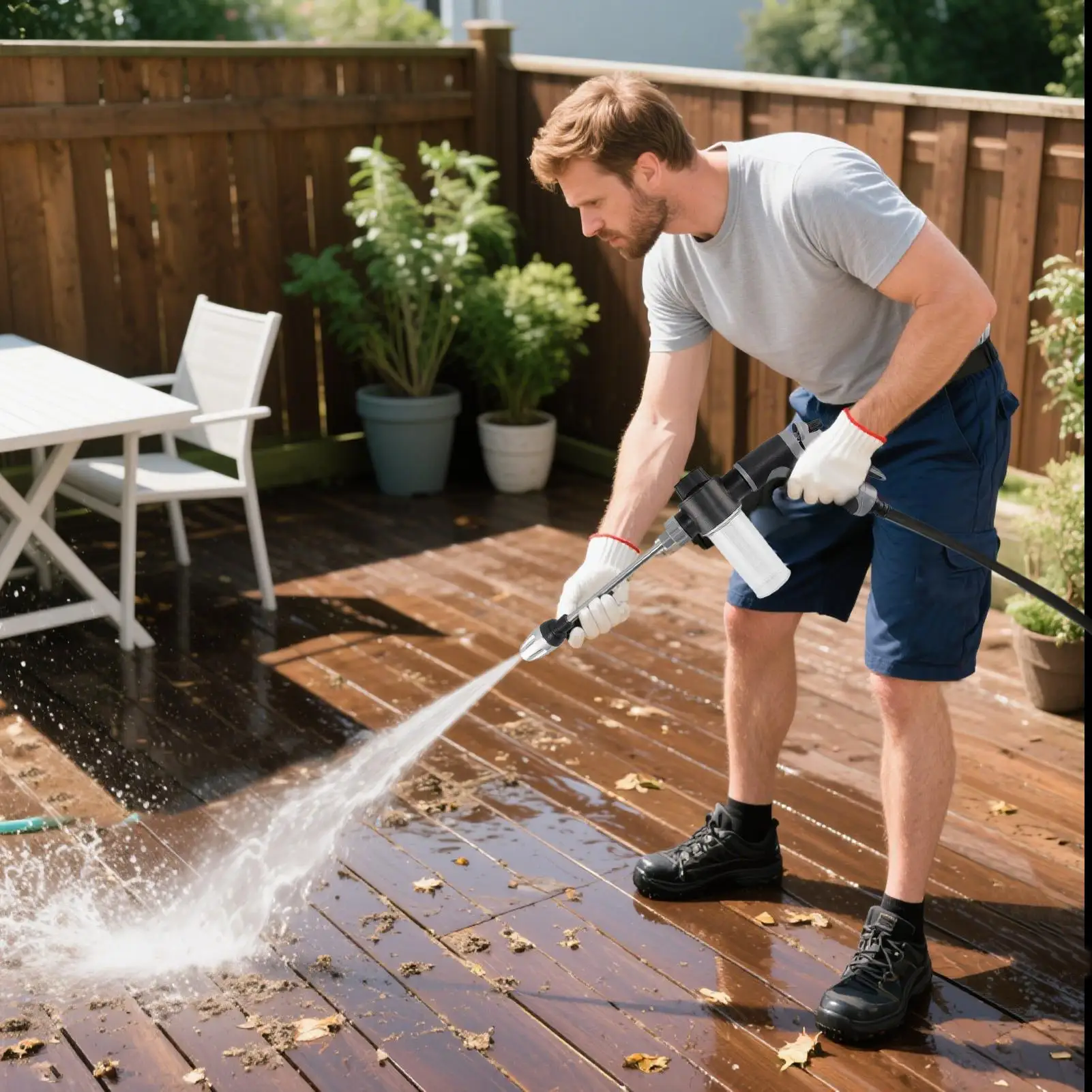 

Беспроводная мойка высокого давления с регулируемой эргономичной насадкой, устойчивой к ржавчине, для мойки автомобилей, полива и садоводства