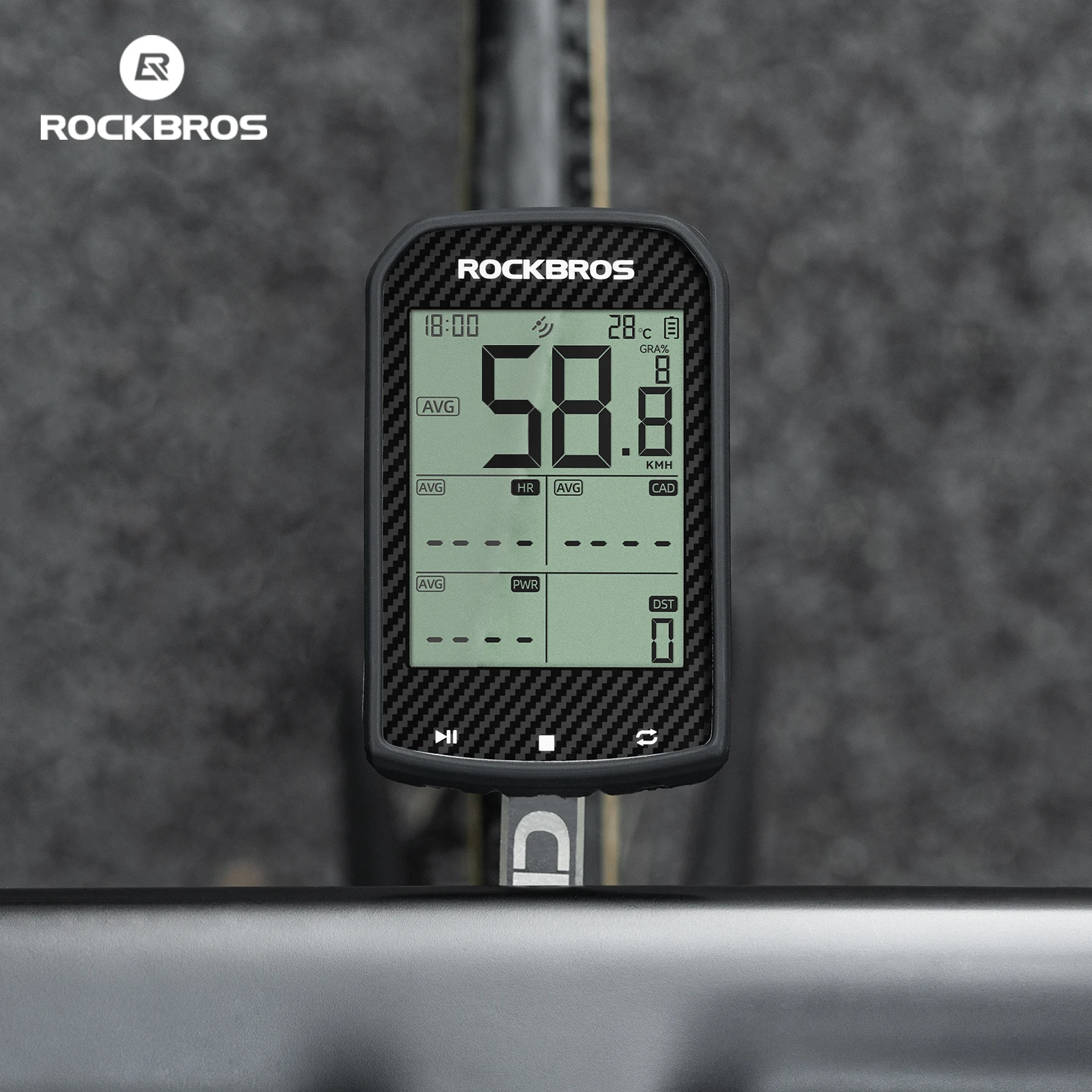 

ROCKBROS M1 Pro умный велосипедный компьютер Bluetooth 5.0 маршрутная навигация GPS спидометр велосипедный цифровой секундомер аксессуары для велосипеда