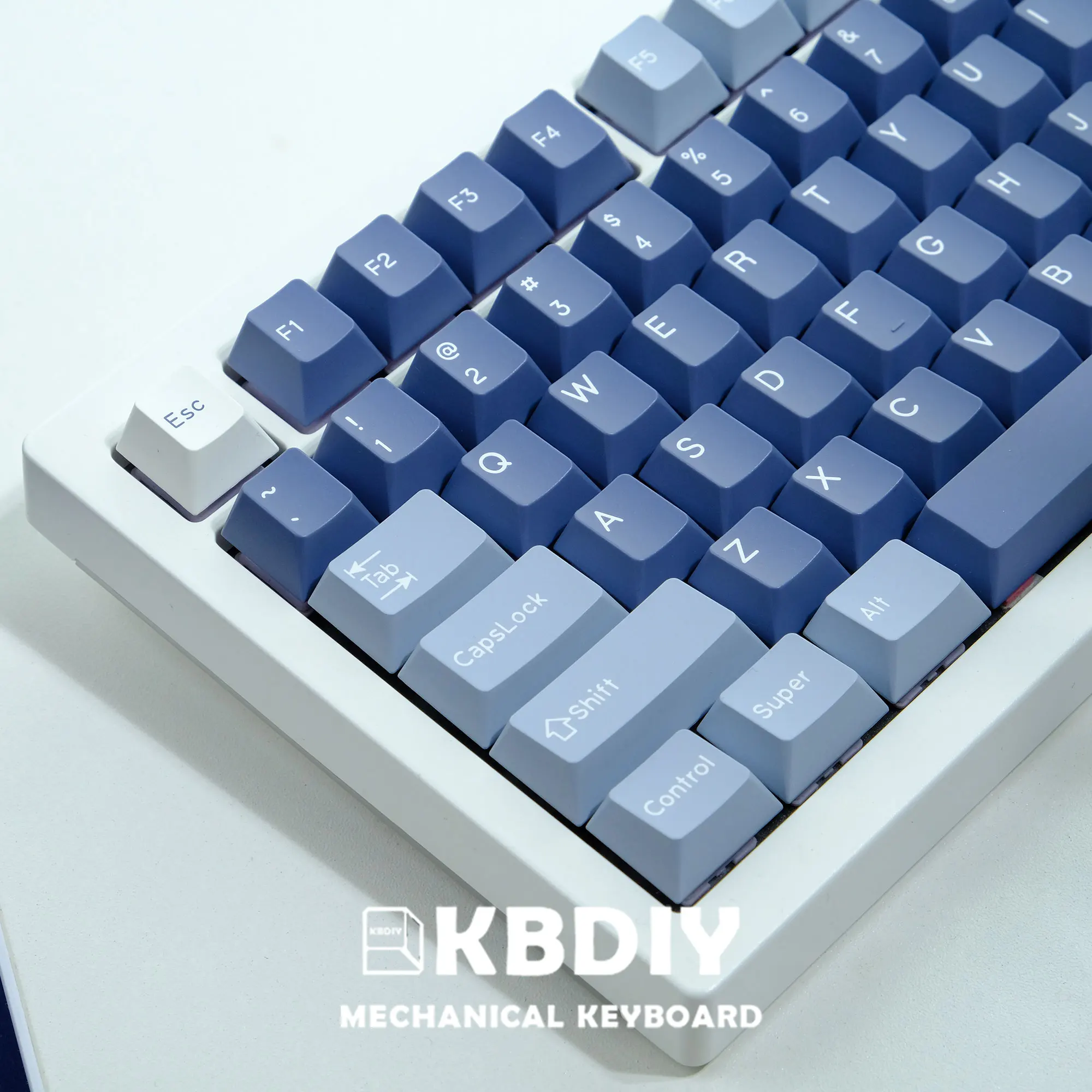 KBDiy-teclas de pesca PBT GMK para teclado mecánico, juego completo de doble disparo para 176 teclas, 61/68/84/87