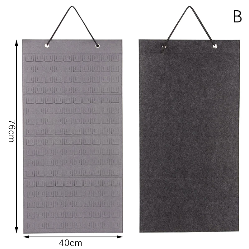 Soft Felt Hanging Organizer for Earrings & Necklaces
