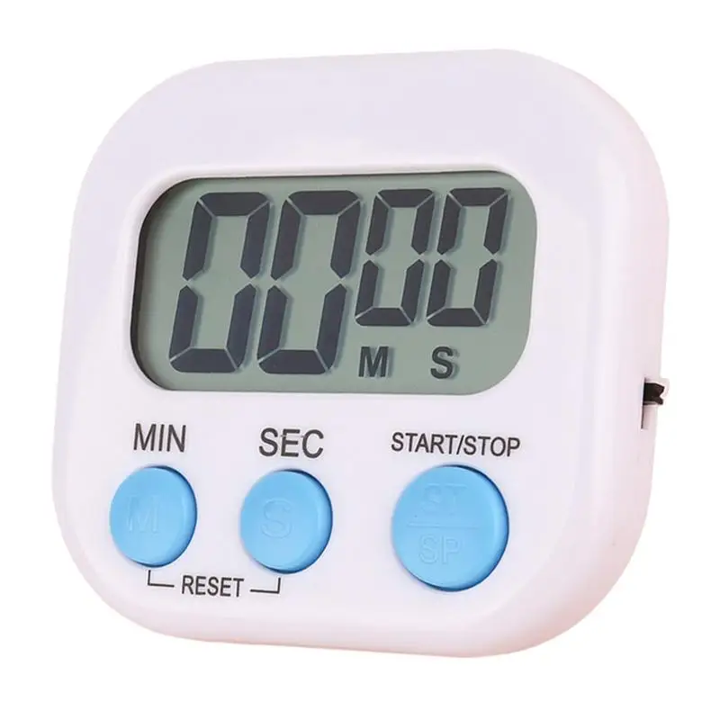 

Digital Timer Magnetic Large Display Countdown Small Timers With Magnetic Back Portable Cooking Classroom Timer With Bracket For