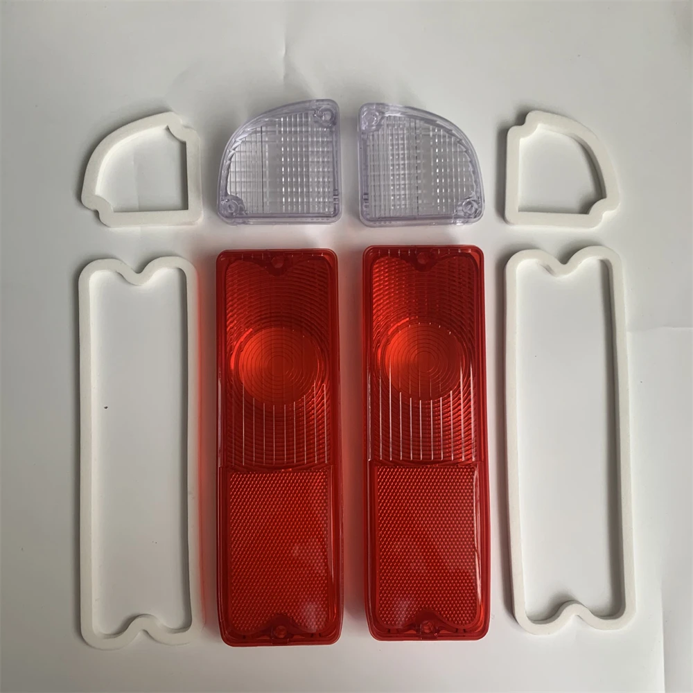 

For GMC Pickup Truck Pair Tail Light And Reverse Lenses Gaskets 1967 To 1972