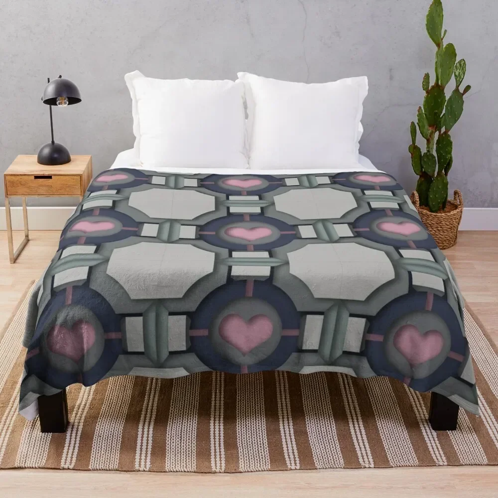 

Companion Cube Throw Blanket Quilt Shaggy Blankets