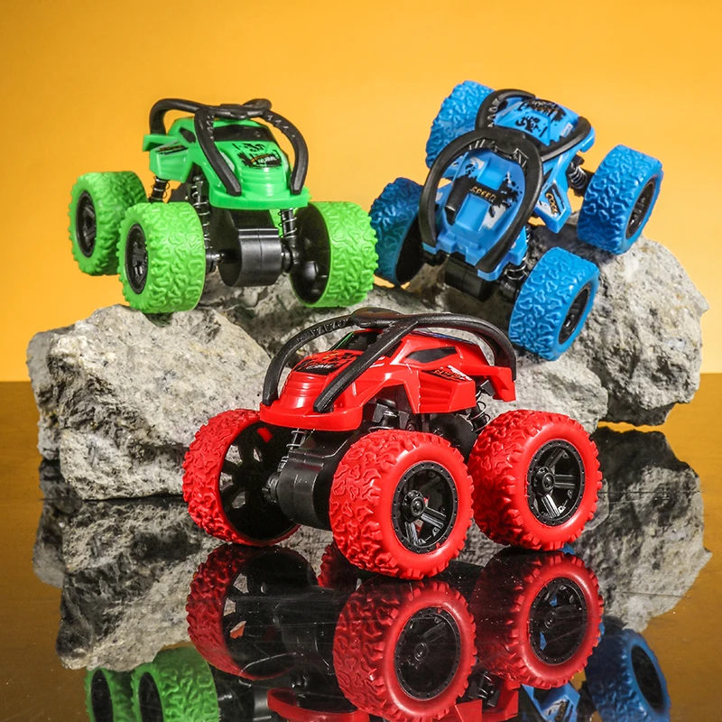 سيارة حيلة ذات دفع رباعي على الطرق الوعرة - سيارة رياضية مضادة للسقوط والقصور الذاتي للأطفال لعبة سيارة مقاومة للسقوط #4