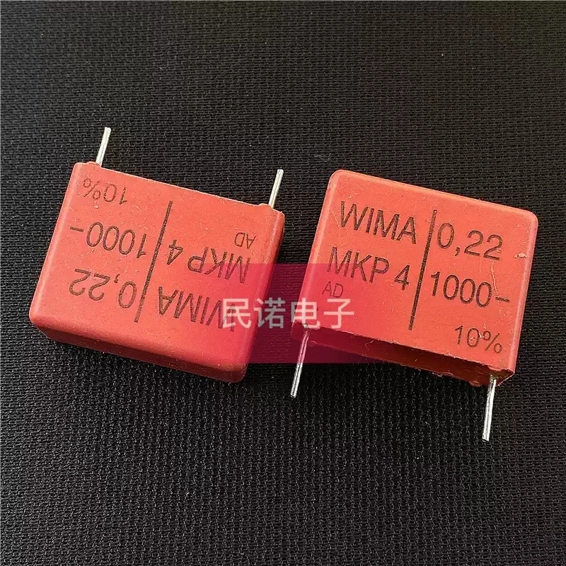 WIMA German Weima capacitor MKP4 1000V 0.22UF 1000V 224 220NF pin spacing 22.5mm