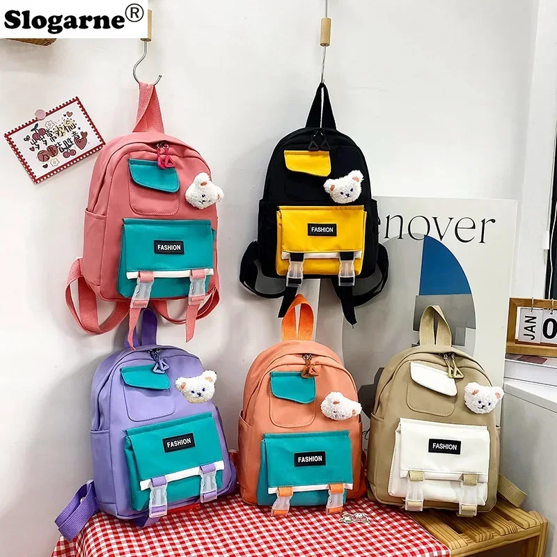 

Girls Cute Backpack Women Travel Ruckpack Dual Use Schoolbags Student Kawaii School Bag Teenage Travel Backpack Shoulder Bags