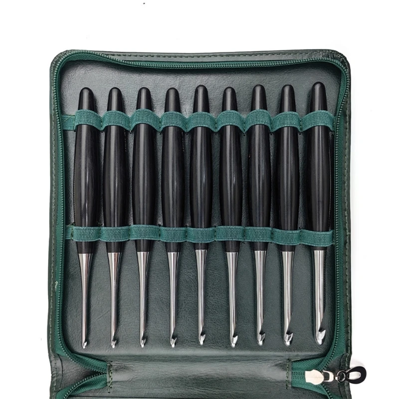

1 Set Crochet Hook Set Handle Crochet Needle 3.5-8.0mm Knitting Needle