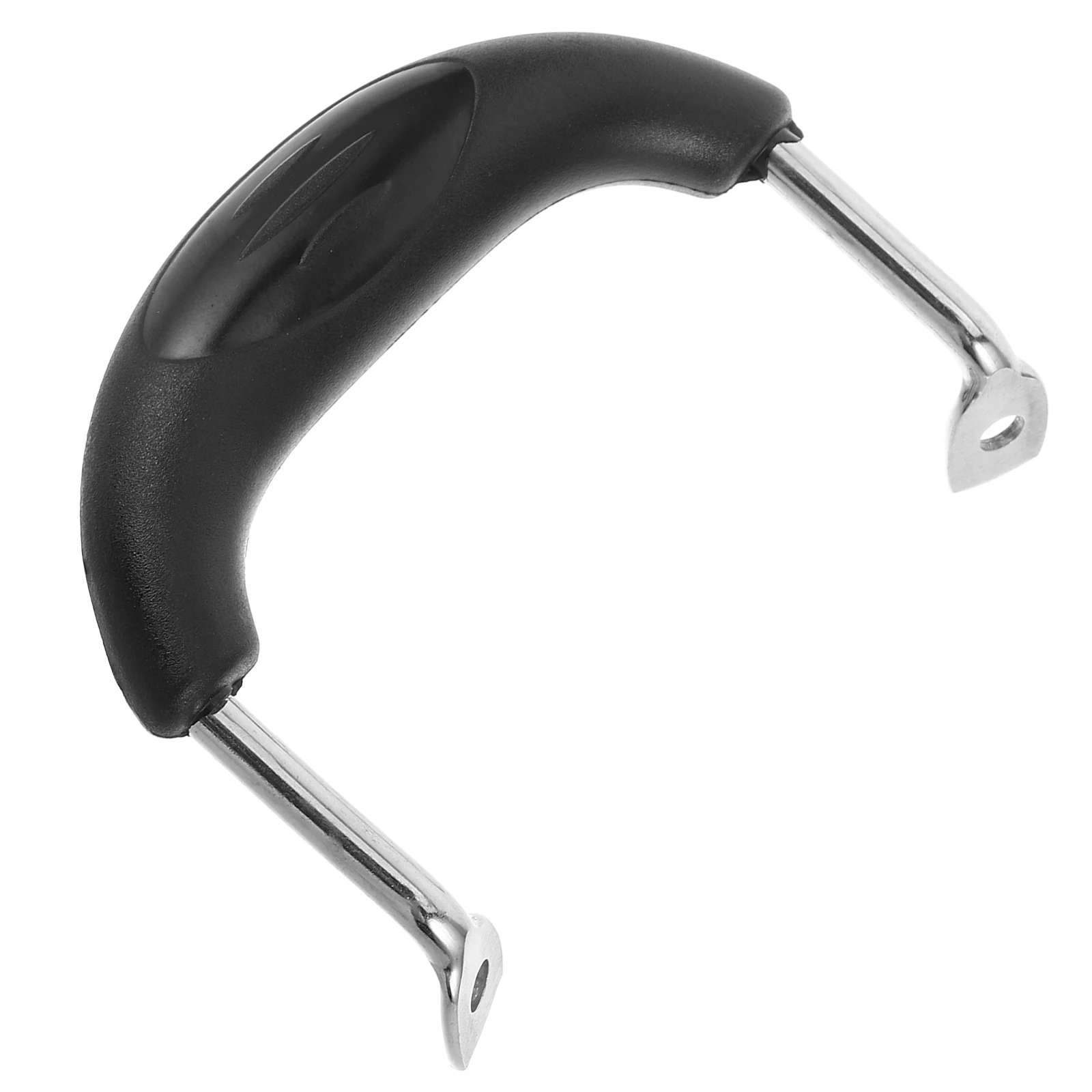 

1 set Anti Scalding Pot Handle 72mm Center Hole Black Stainless Steel Cookware Accessories Pan Side Grip Replacement