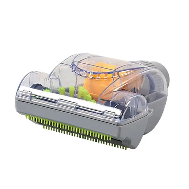 AA97 Universal Vacuum Turbo Floor Brush for Pet Hair Bedding Carpet Removal Dust Collector Brush Head Cleaner Parts