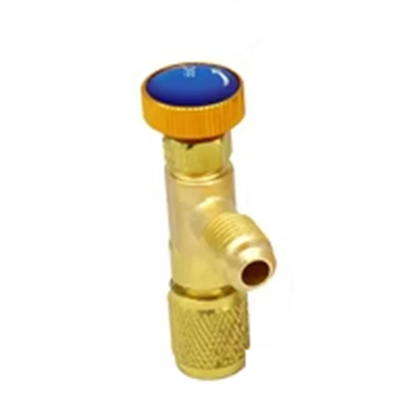 AC88-Air Condition Manifold Gauge For R22/R410A/R134A/R404A High & Low Pressure A/C Refrigeration Tool With Sight Glass