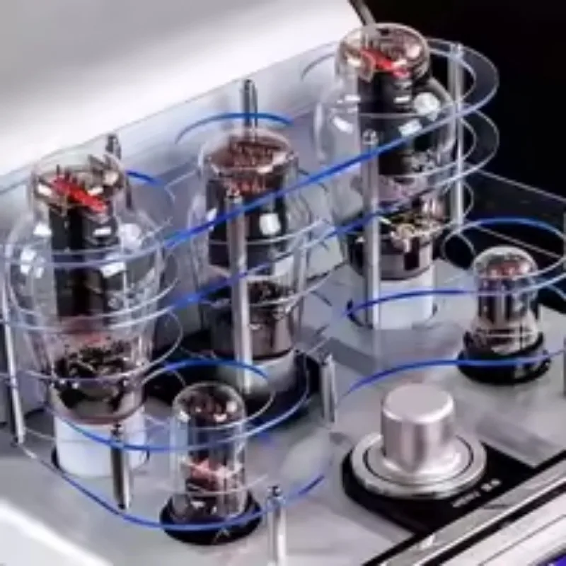 Yaqin MS-850 300B Split Integrated Tube Amplifier RCA Input 24Wx2 8Ohm Dual Channel Stereo Amp for Hi-Fi Audio 110/220V