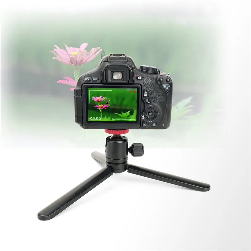 حامل ثلاثي القوائم معدني صغير لـ DJI Zhiyun ، Feiyu Gimbal ، مقبض قبضة ، مثبت ، كاميرا DSLR ، Monopod ، سطح الطاولة ، برغي ، برغي