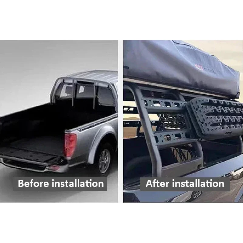 KQX Premium Car Adjustable OEM Standard Roll Bar Heavy Duty Fleet Pickup Truck Exterior Accessories Fits GWM Alp Durable