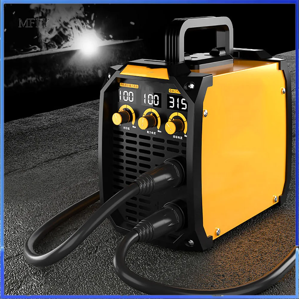 10-200A 4000W Handheld Mini Electric Stick Welder 220V 200A Inverter Arc IGBT Welding Machine Tool