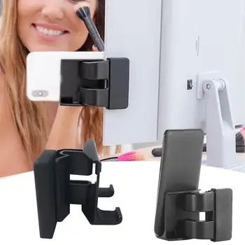 Držák telefonu na boční stranu počítače, klip na monitor pro notebook nebo stolní počítač, kreativní stojan na mobilní telefon pro notebook 6 nejlepší prodej Držák telefonu k obrazovce počítače - №1