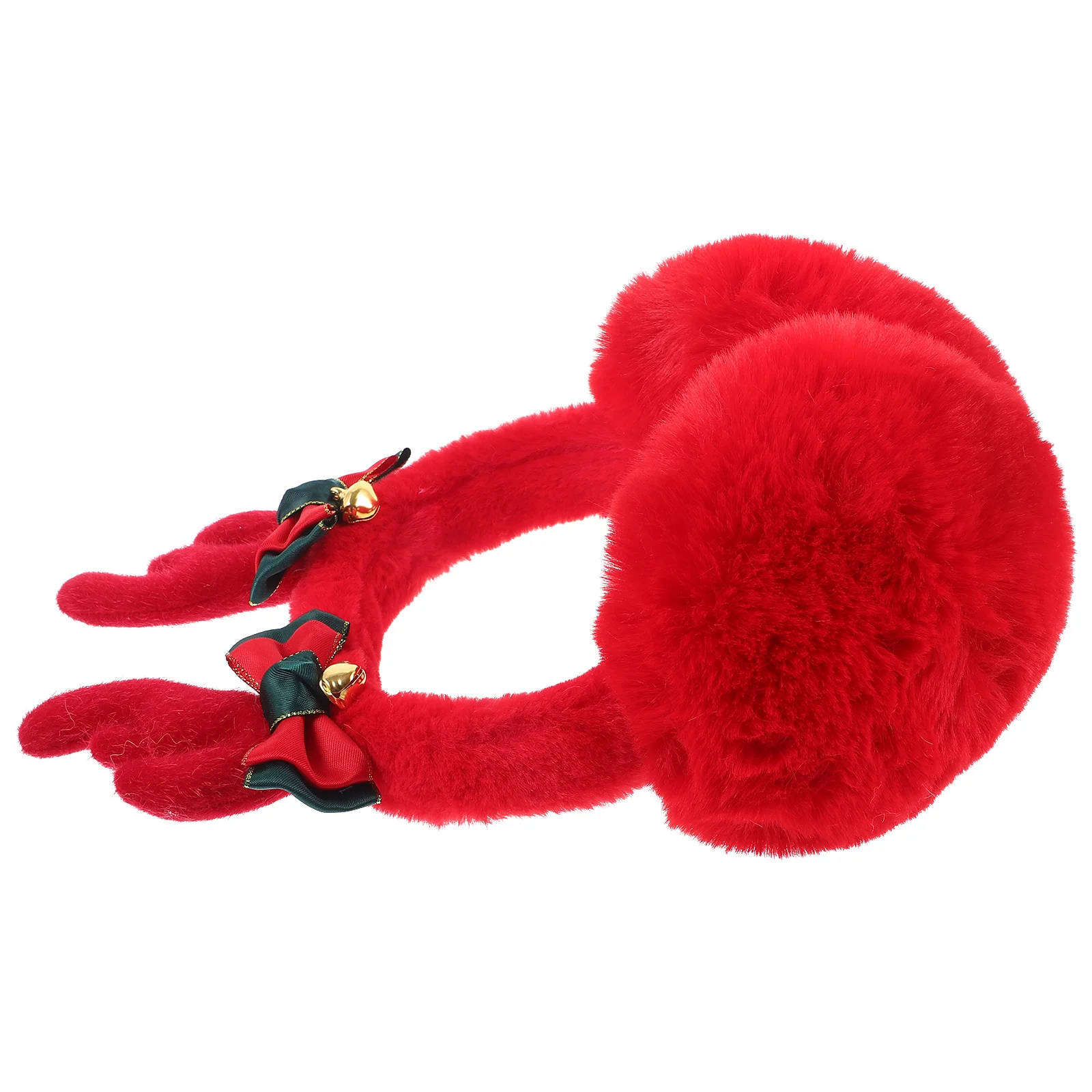 

Earmuff Cute Antler Earmuff Warm Christmas Ear Warmer Winter Headwear Ear Protector Christmas Headwear