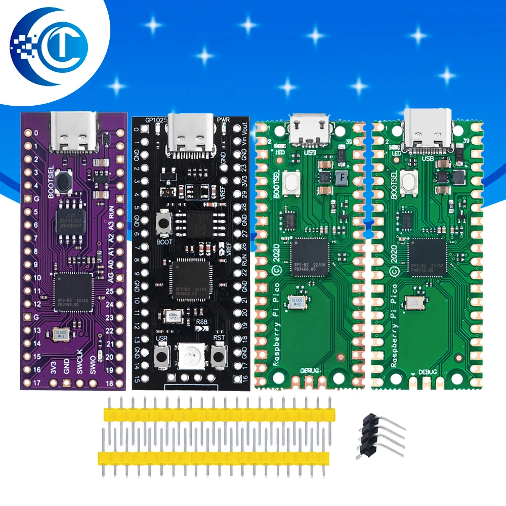 FOR Raspberry Pi Pico Development Board A Low-Cost High-Performance Microcontroller Board RP2040 Cortex-M0+ Dual-Core ARM