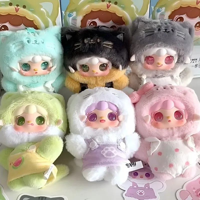 

Yooki Summer Party Series Blind Box Yooki Meow Mystery Box Surprise Bag Pendant Keychain Doll Action Figure Decor Girl Gift Toys