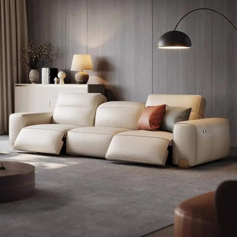 

Living Room Electric Recliner Sofa Extendable Luxury Electric Recliner Sofa Apartments Modern Banken Woonkamer Furniture Home