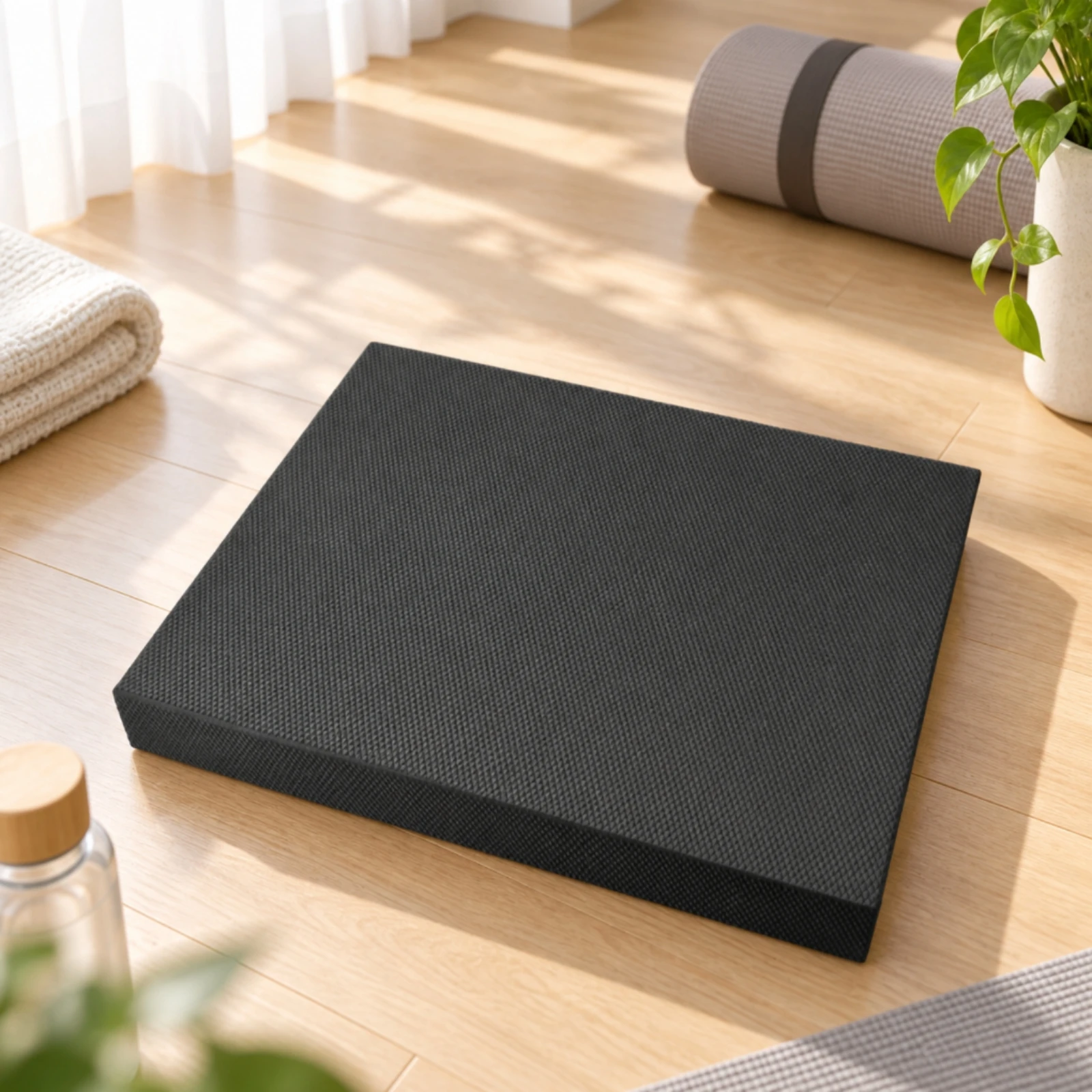 Balance Pad with Anti-Slip Underside Soft Balance Pad Low-Impact Lightweight for Home Workouts, Stretching