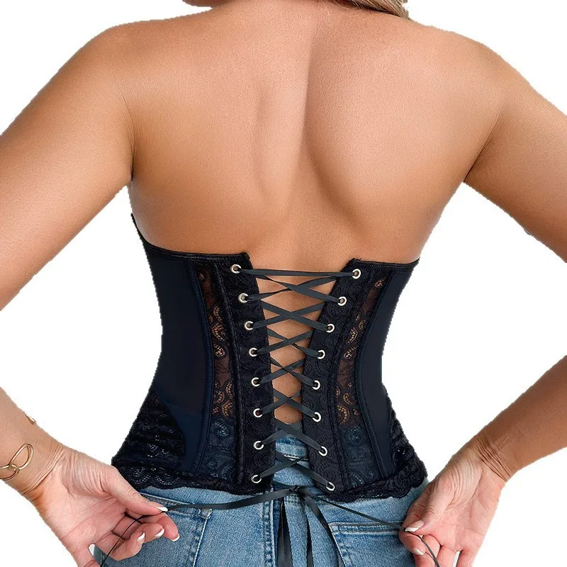 Ruffle Short Length Top Figure Hugging Elegant Commuter with Slightly Stretchy Wearable as Inner or Outer Urban Spring for Women
