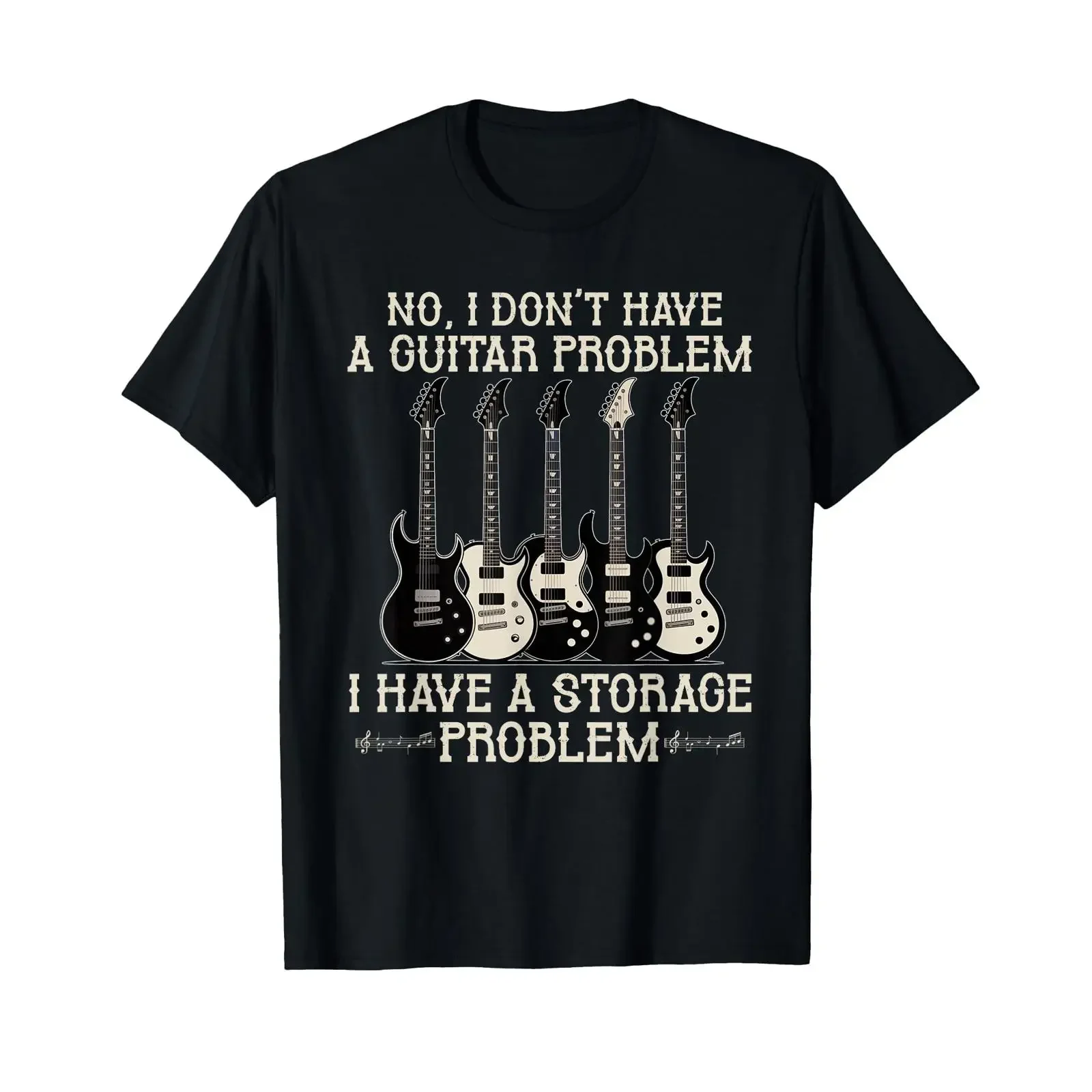 I Dont Have a Guitar Problem Storage Guitarist T Shirt vintage Washed designer clothes Breathable Casual Soft