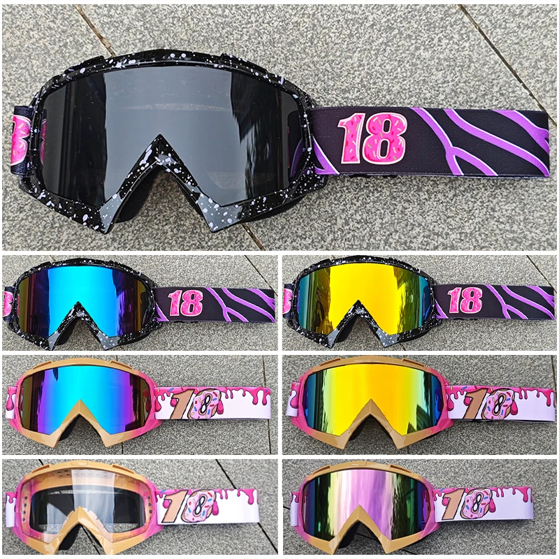 

Лидер продаж 2025 года, готовые к приключенченченям очки на открытом воздухе, спортивные солнцезащитные очки унисекс для езды на велосипеде BMX/ATV, адаптируемые для альпинизма на открытом воздухе