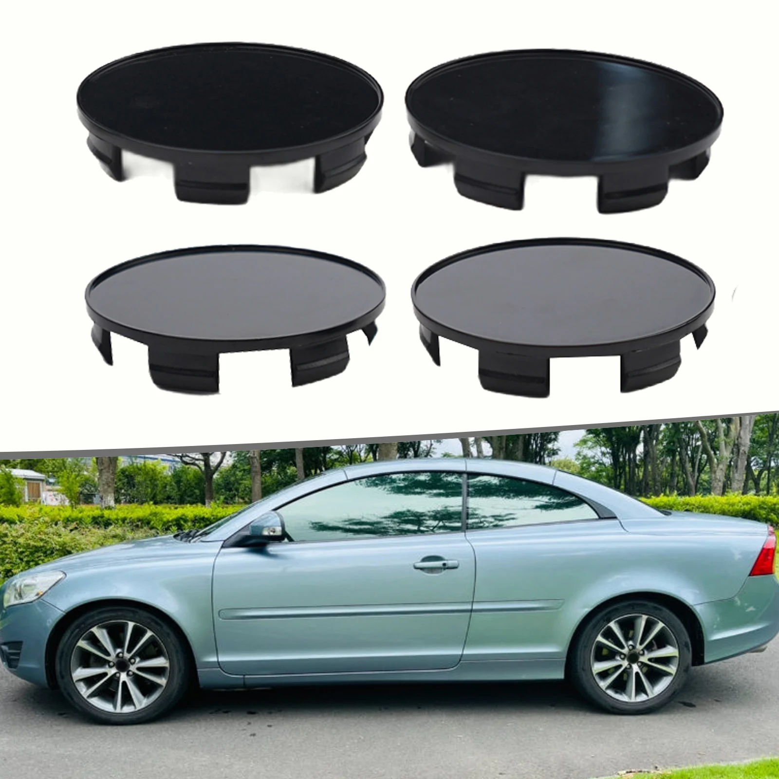 

Hub Cover Wheel Center Cap Most Cars 69.5mm/2.74\" ABS Plastic High Quality Practical To Use New Practical To Use