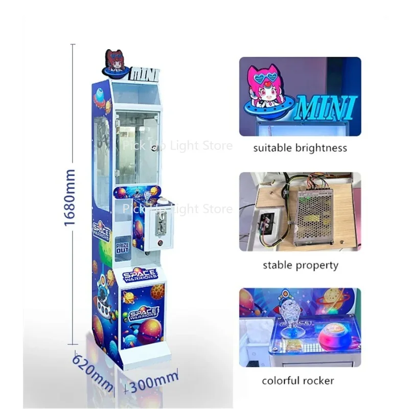 メガミニクレーンゲーム 小型おもちゃ クレーン式自動販売機 - Bill Acceptor Vending のレビューと価格