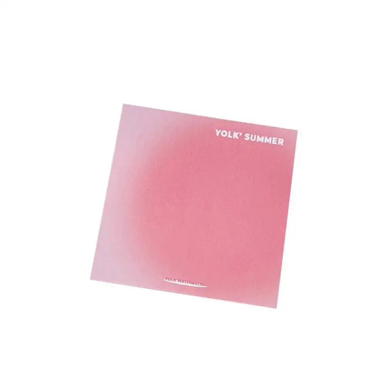 IAdhesive-Notes adhésives mignonnes Kawaii, notes autocollantes, bloc-notes, fournitures scolaires de bureau, autocollant de papeterie, document nickel é