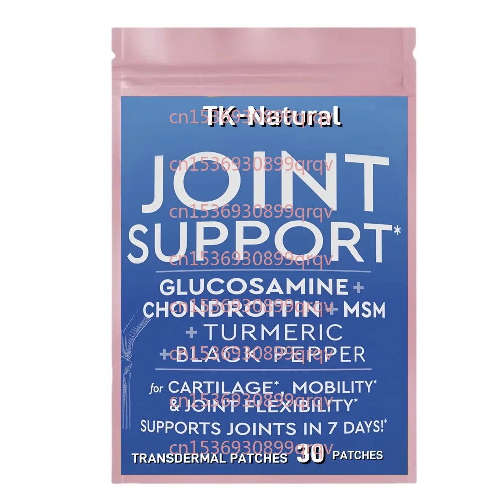 

30 Patches Glucosamine Chondroitin Transdermal Patches with Turmeric, Black Pepper, Boswellia Hyaluronic Acid - Joint Health