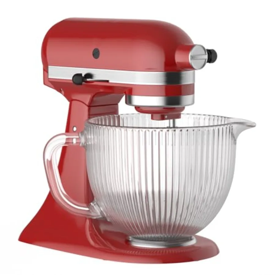 

Стеклянная чаша для миксера KitchenAid 4.5-5 квартов, для моделей с наклонной головкой, со сливным носиком и мерными отметками