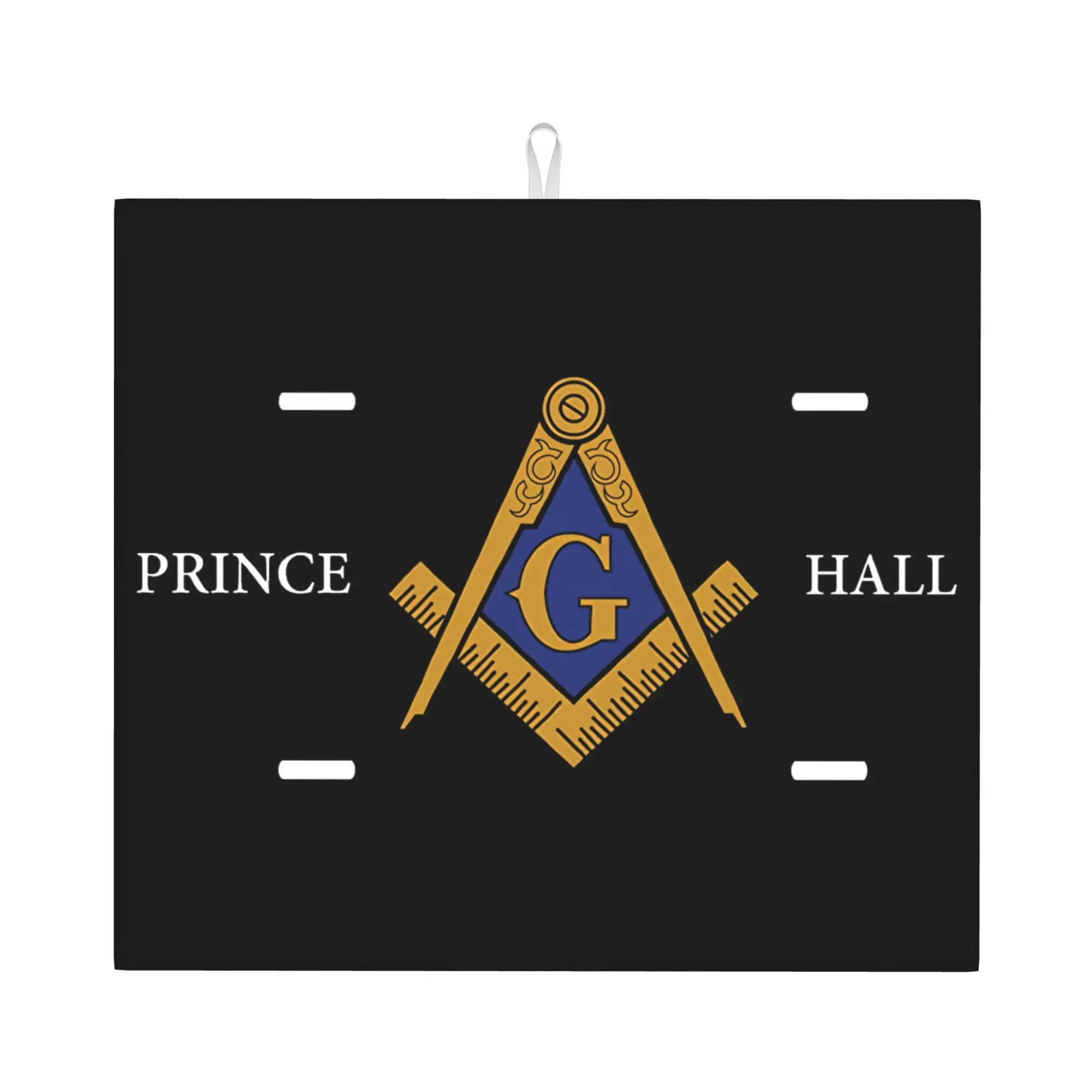 Drying Mat For Kitchen Anwei Prince Hall PHA Master Mason Masonic Barware Freemasonry Symbols Washable Kitchen Sink Drying Pad