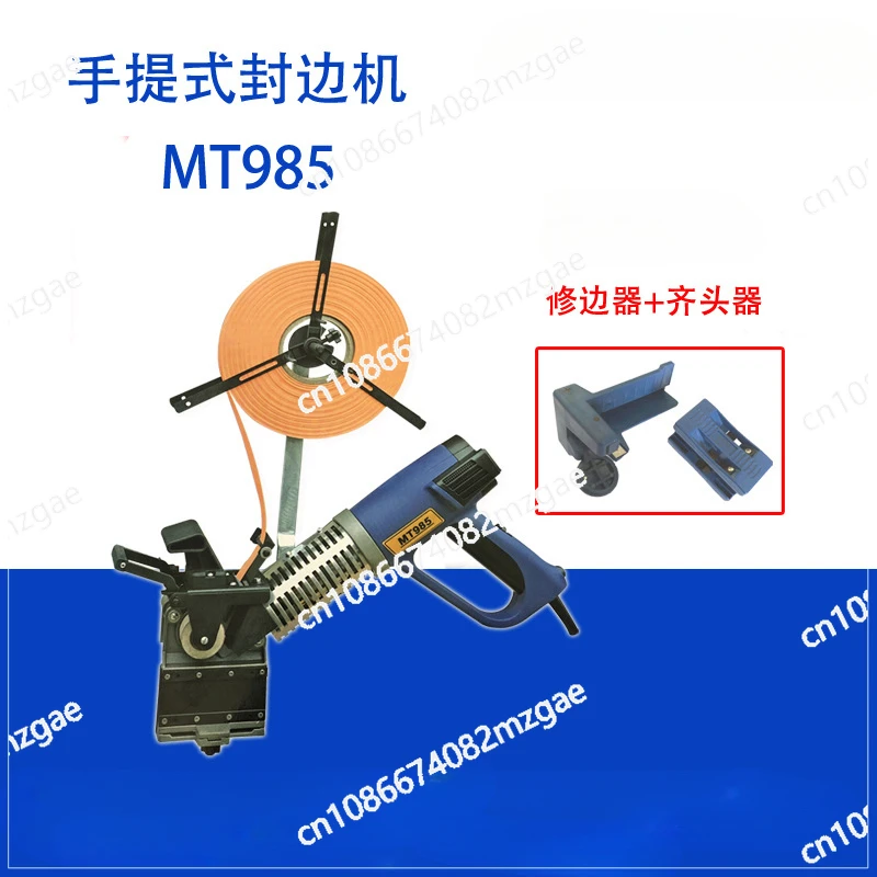 2000W Mt985 przenośna maszyna do oklejania krawędzi zakrzywiona prosta ręczna maszyna do oklejania krawędzi maszyna do oklejania krawędzi do obróbki drewna 220V/50Hz