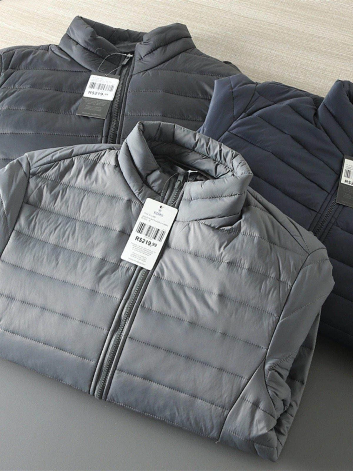 

Высокоэффективная утепленная хлопковая куртка для мужчин: повседневная, с воротником-стойкой, длинными рукавами, теплая верхняя одежда для молодежи, модный стиль Cleanfit