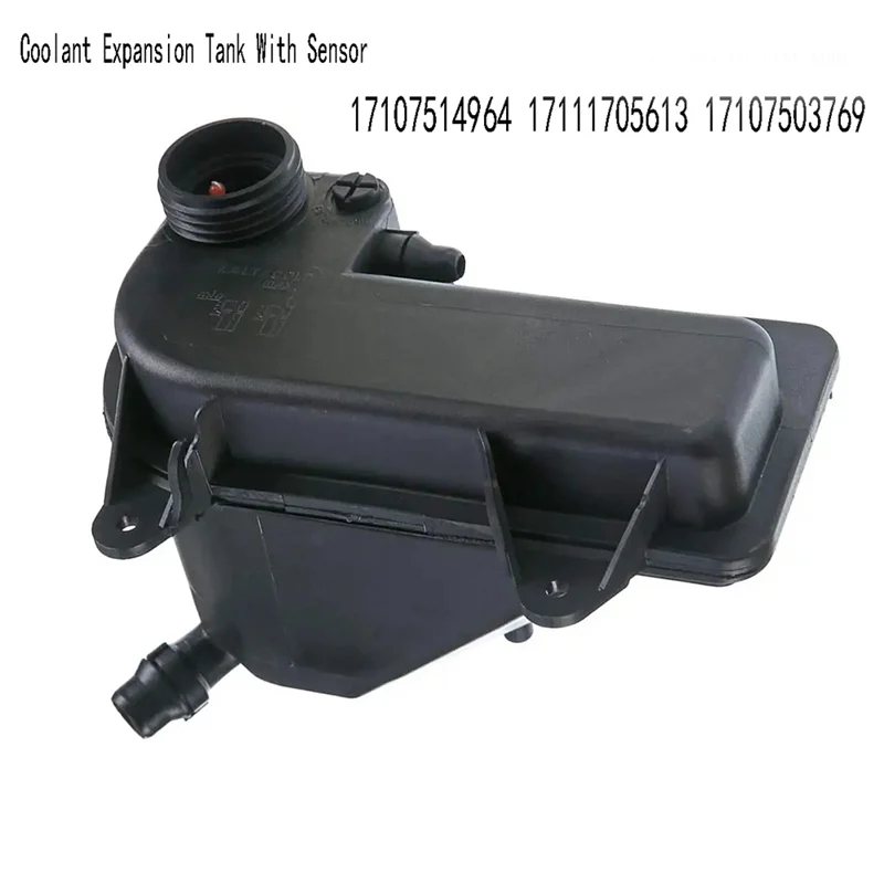 BB-Kühlmittel-Ausgleichsbehälter mit Sensor für BMW E36 E37 E53 X5 2000–2003 Z3 1999–2002 17107514964 17111705613 17107503769 Ersatz