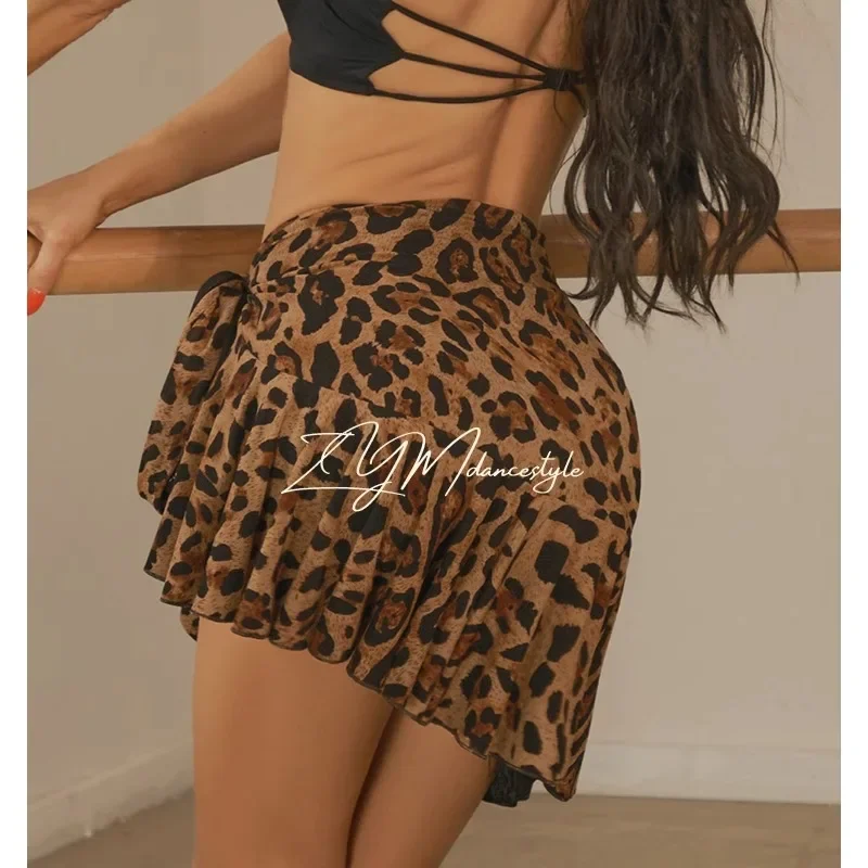 

customized ZYM half skirt one-piece wrap style Latin dance skirt daily practice outfit, women can wear it in both directions