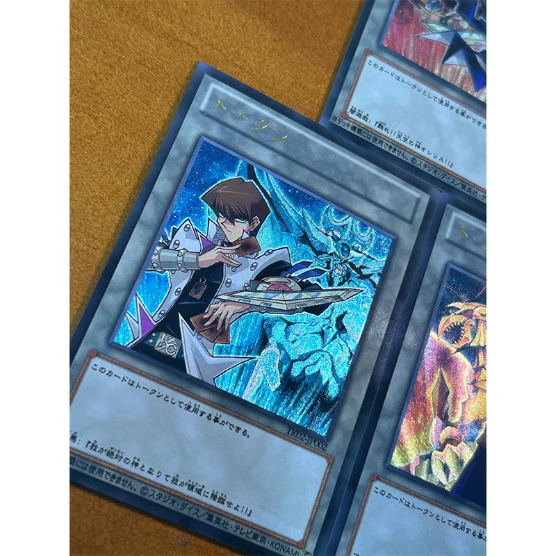 ديي يو جي أوه! شخصيات أنيمي بطاقة مجموعة ألعاب محلية الصنع من Setو Kaiba Yugi ، بطاقة فلاش نادرة من البرنز ، هدية عيد ميلاد