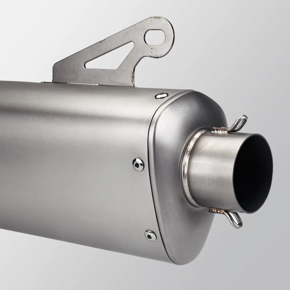 Factory Hot Selling 51mm Universal Motorcycle Exhaust For R1 R3 R6 Ninja400 ZX6R CBR500 For M1 Mufflerr AK Titanium Alloy