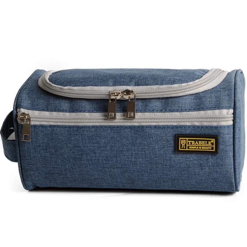 Travel toiletry bag Men's waterproof cationic toiletry bag Handheld hook hanging toiletry bag