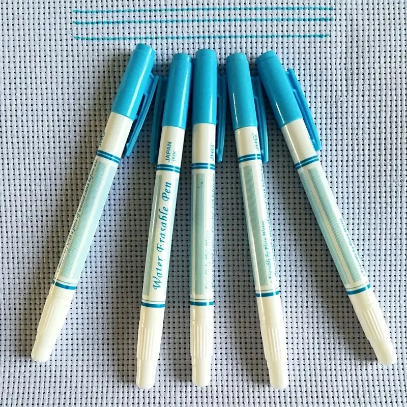 Erasable Air Erasable Pen, Trick Marker, Water Erasable Pen, Ink Disappear, Blue, Fine Point