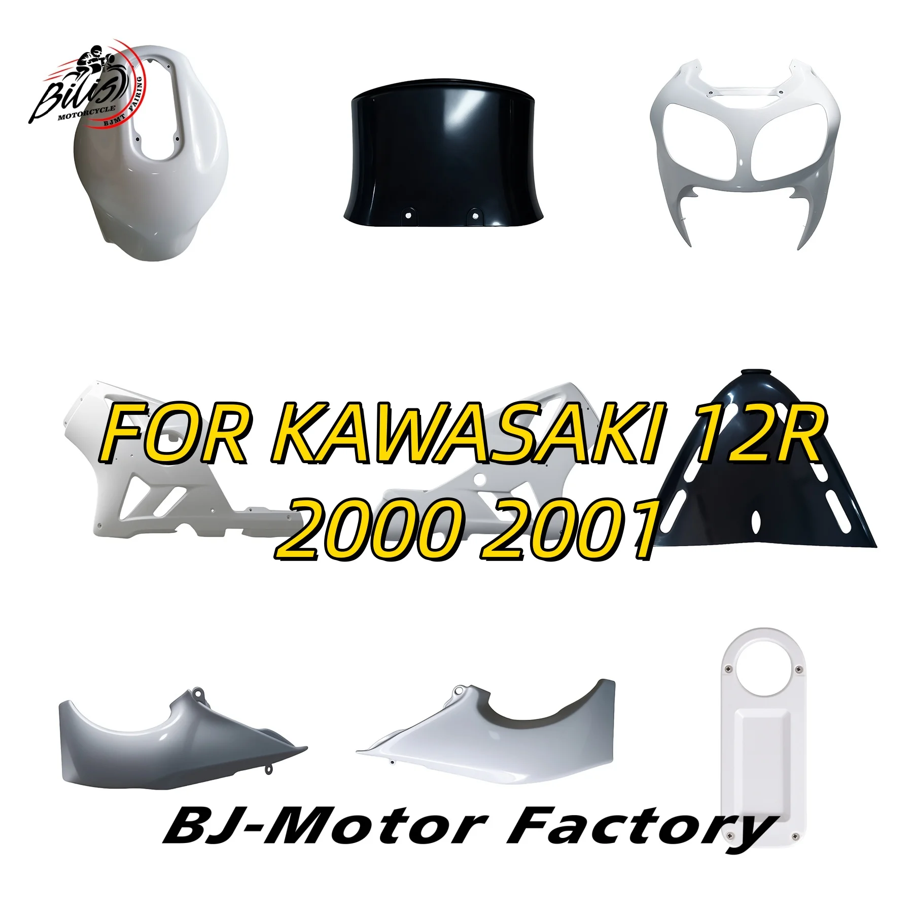 

For KAWASAKI ZX12R ZX-12R 2000 2001 Motorcycle Front Wheel Fender Mudguard Mudflap Splash Mud ABS Guard Cover