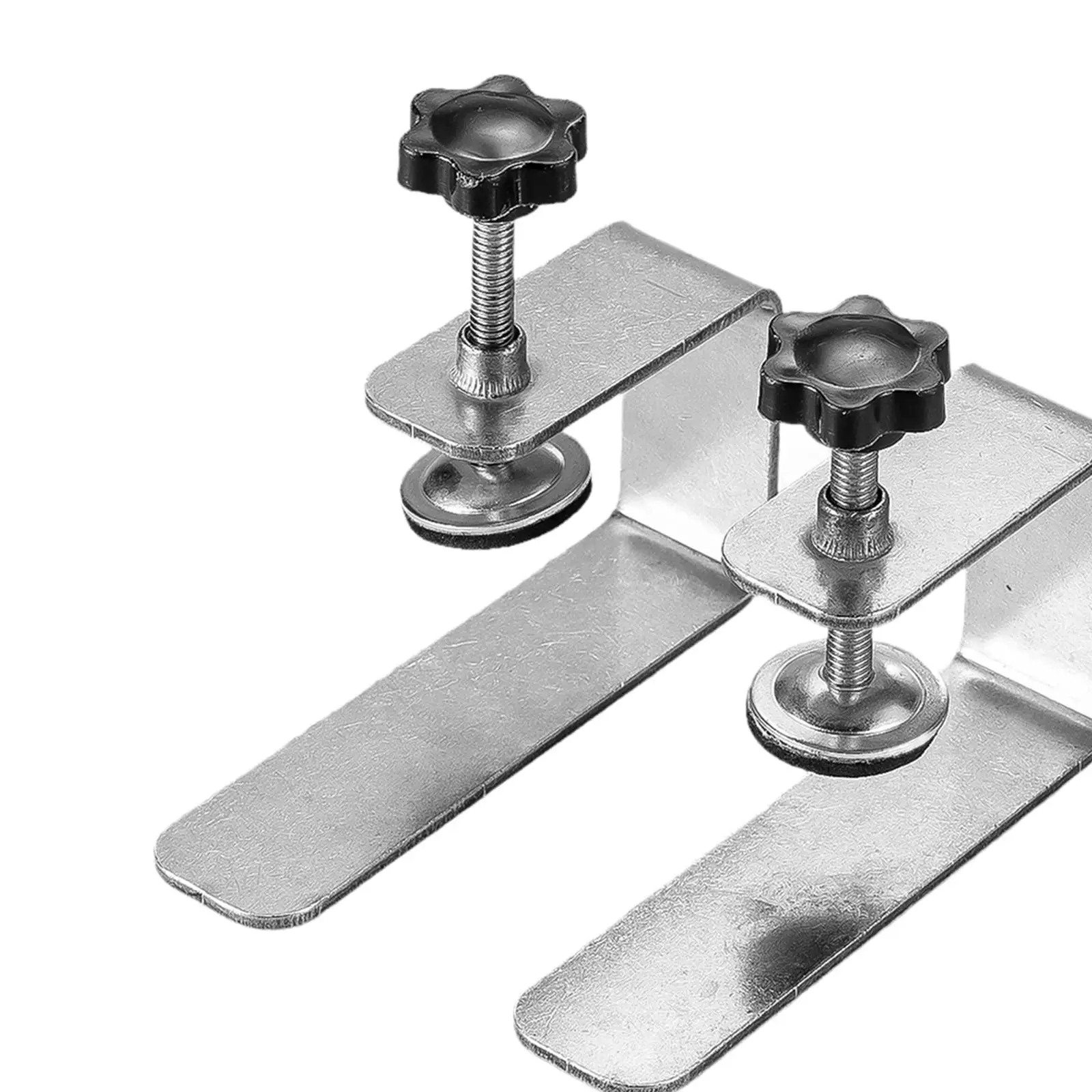 2x Drawer Front Installation Clamps, Cabinet Hardware Jig Professional Easy to Use Installation Fixing Clips Carpenter Tools